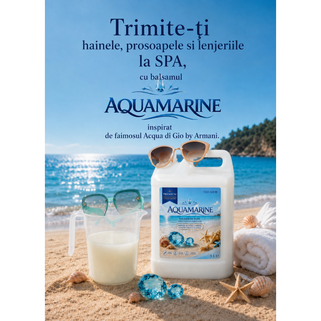 Pachet 2x5L Balsam Rufe AQUAMARINE