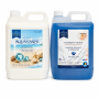 Pachet 2x5L Balsam Rufe AQUAMARINE și Detergent Rufe Sapphire Oasis