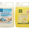 Pachet 2x5L Balsam Rufe Aquamarine si Detergent Vase Limoncello Candy