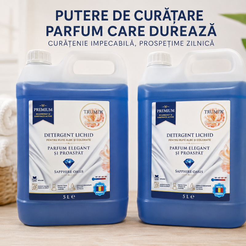 Pachet 2x5L Detergent Rufe SAPPHIRE OASIS