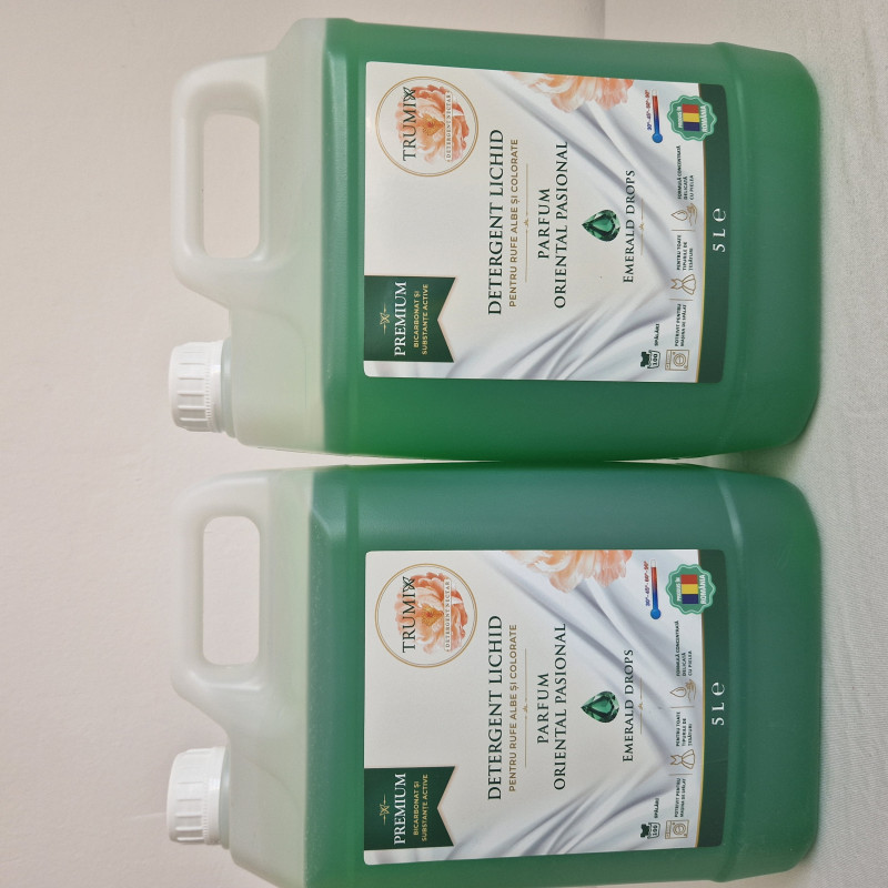 Pachet 2x5L Detergent Rufe EMERALD DROPS