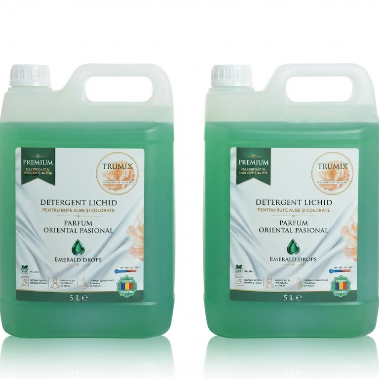 Pachet 2x5L Detergent Rufe EMERALD DROPS