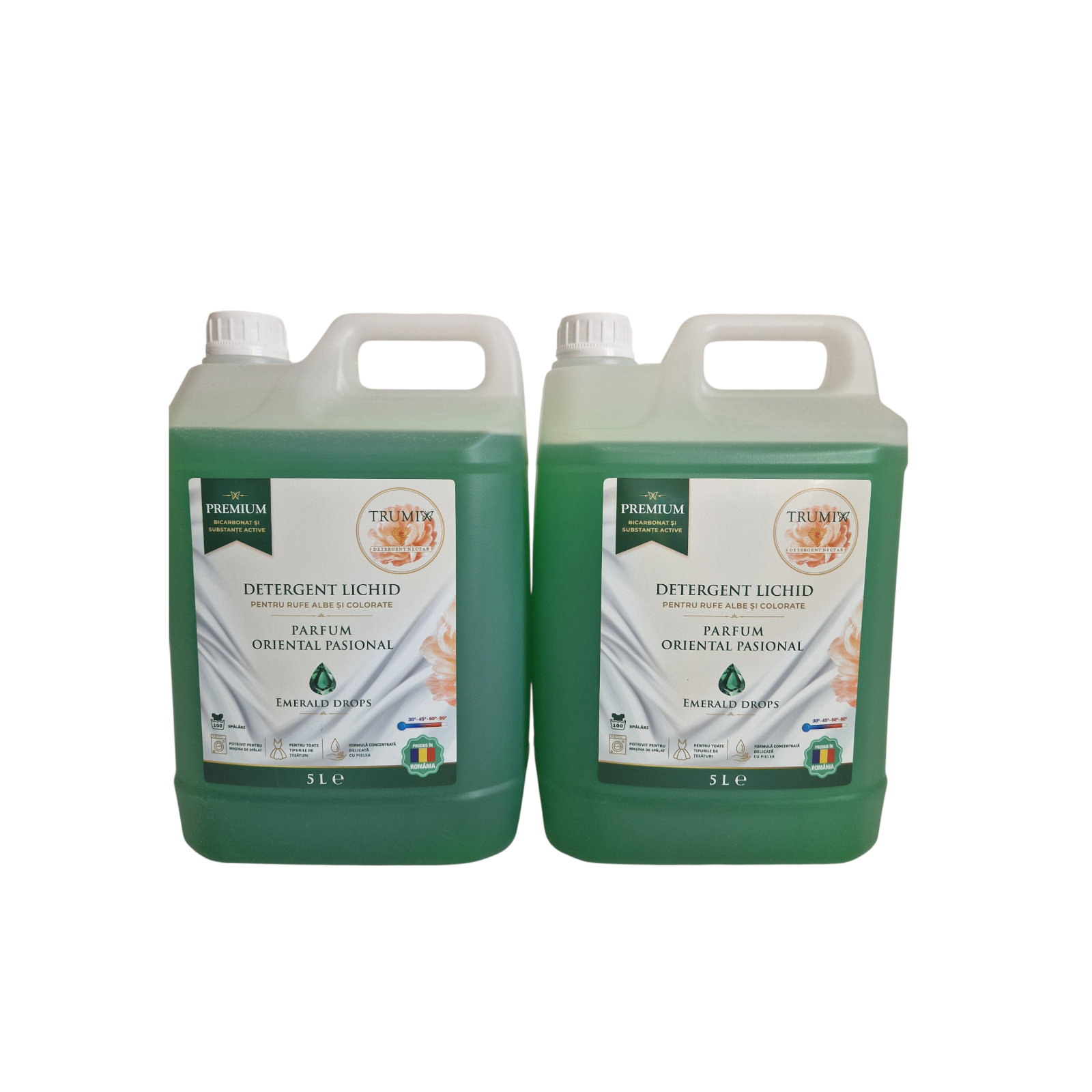 Pachet 2x5L Detergent Rufe EMERALD DROPS