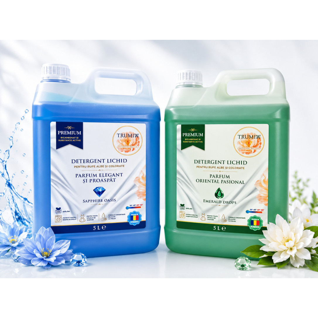 Pachet 2x5L SAPPHIRE OASIS & EMERALD DROPS