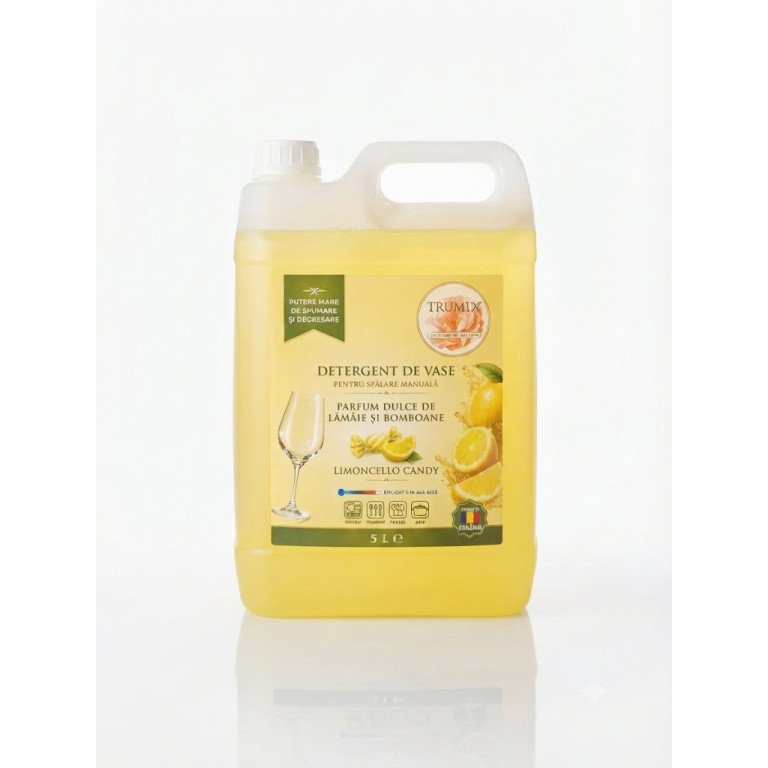 Pachet 2x5L Detergent Rufe AMETHYST LAVENDER si Detergent Vase Limoncello Candy